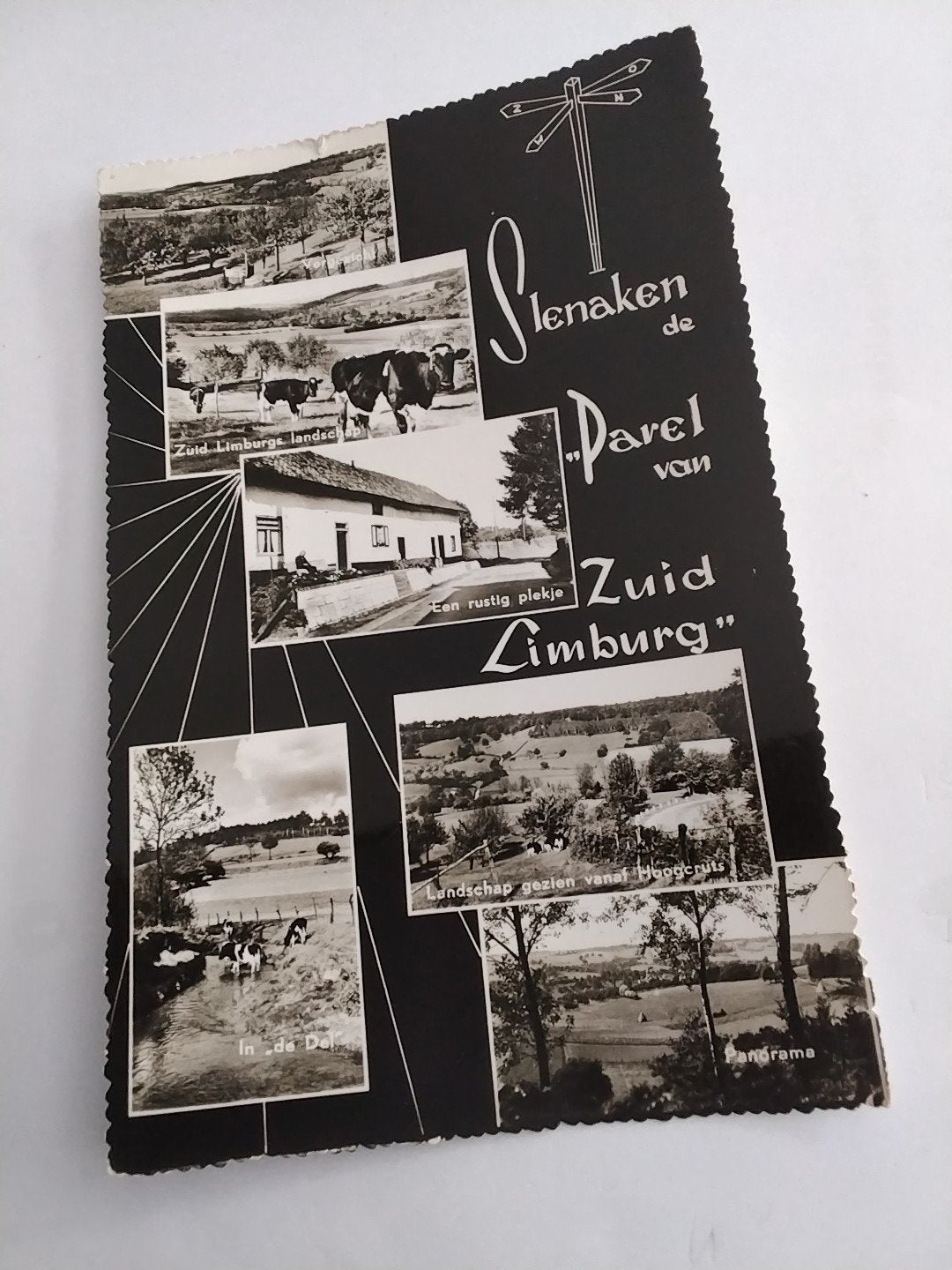 Oude Ansichtkaart Slenaken "Parel van Zuid Limburg" 1960, Ophalen of Verzenden, Voor 1920, Gelopen, Limburg