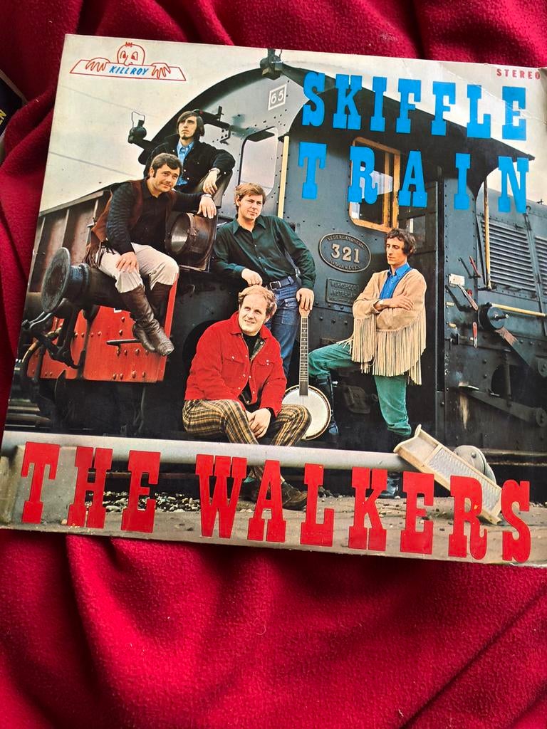Skiffle train the walkers, Ophalen of Verzenden, Zo goed als nieuw, 12 inch, Levenslied of Smartlap