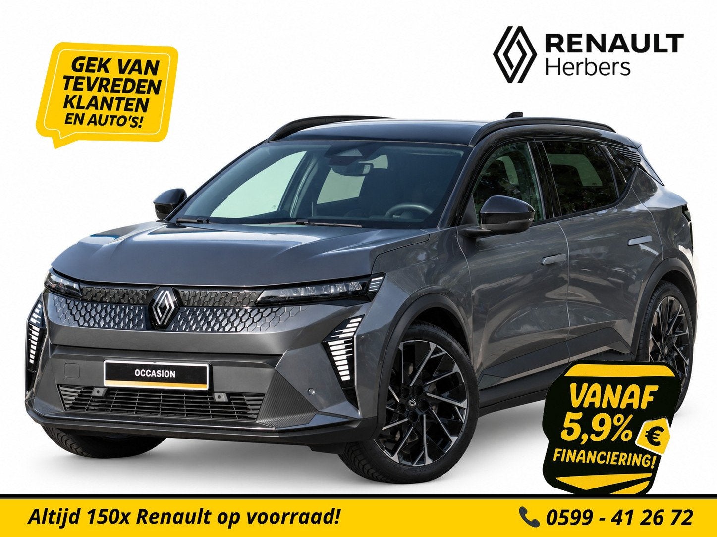 Renault Scénic E-Tech EV87 long range esprit Alpine PANORAM
