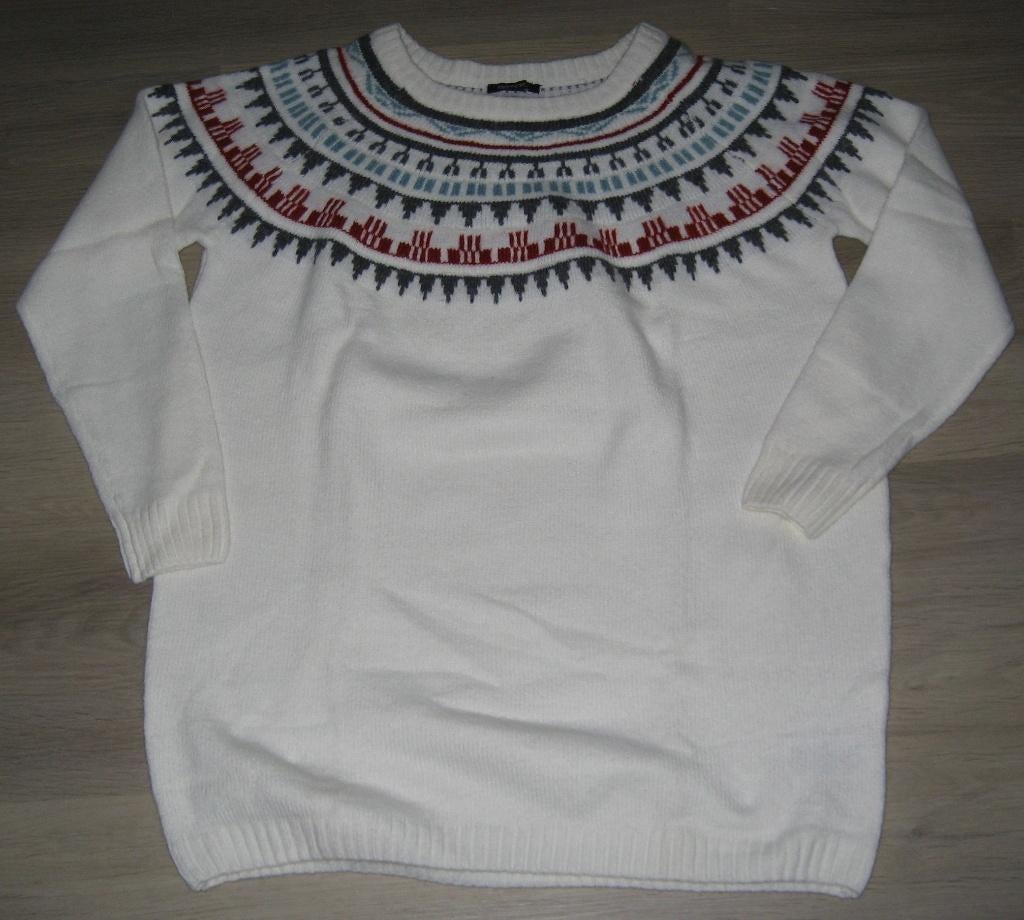 Roomwitte lange trui Esmara M 40/42., Maat 38/40 (M), Wit, Nieuw, Esmara