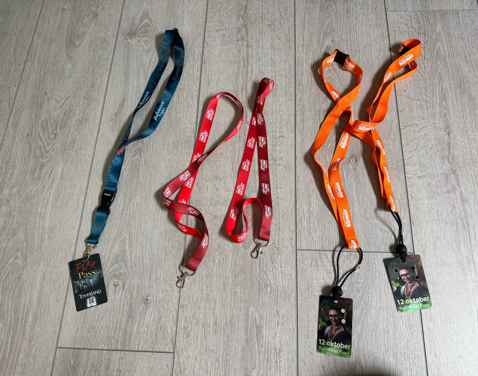 Keycords verschillende pretparken, Ophalen of Verzenden, Button of Speldje