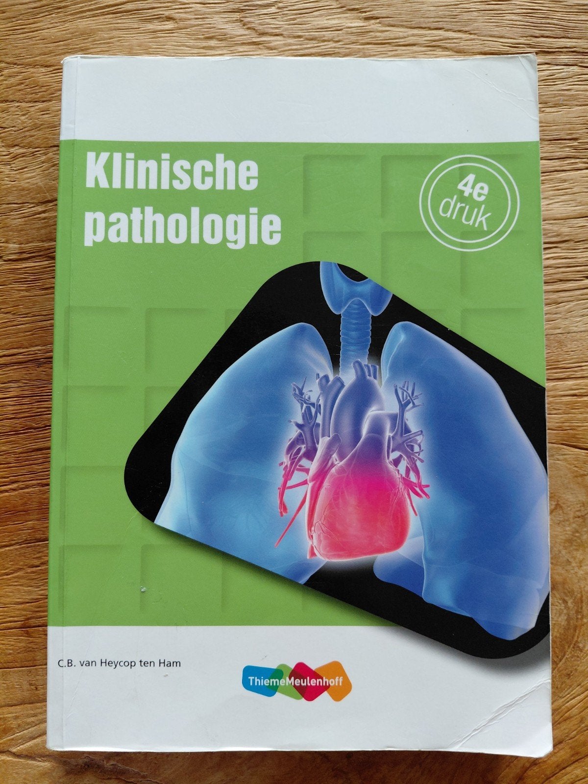 Klinische Pathologie 4e druk - C.B. van Heycop ten Ham, Boeken, Gelezen, C.B. van Heycop ten Ham, Beta, HBO