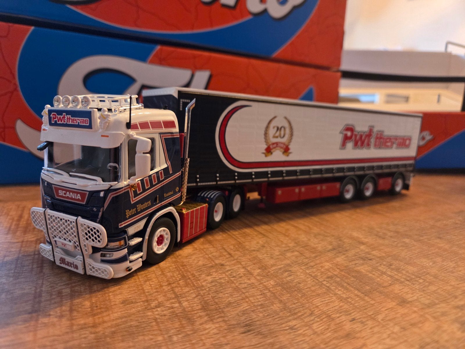Tekno Scania Peter Wouters, Ophalen of Verzenden, Nieuw, Bus of Vrachtwagen, Tekno