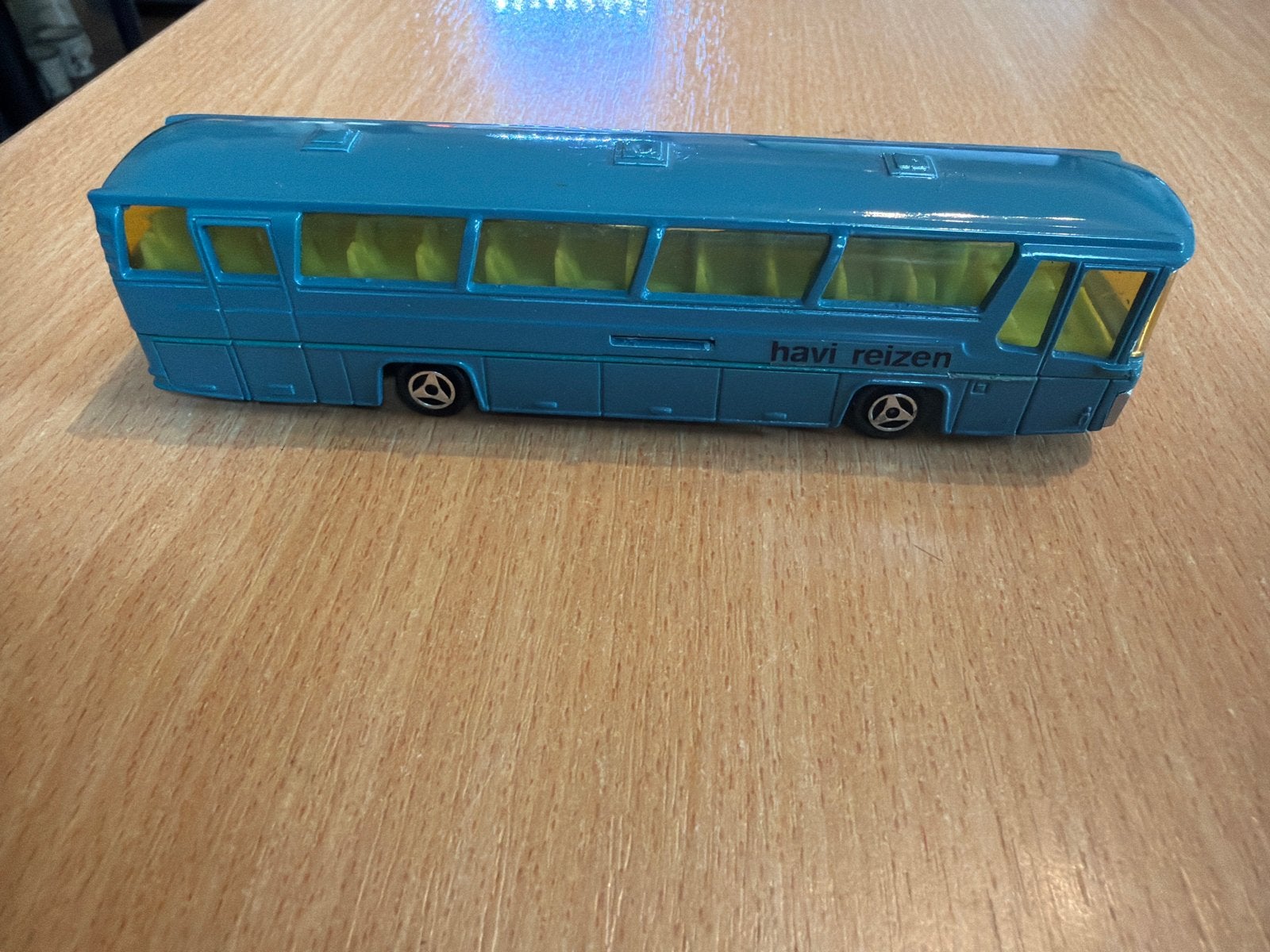 Majorette Havi Reizen bus no. 375 neoplan, Ophalen of Verzenden, Gebruikt