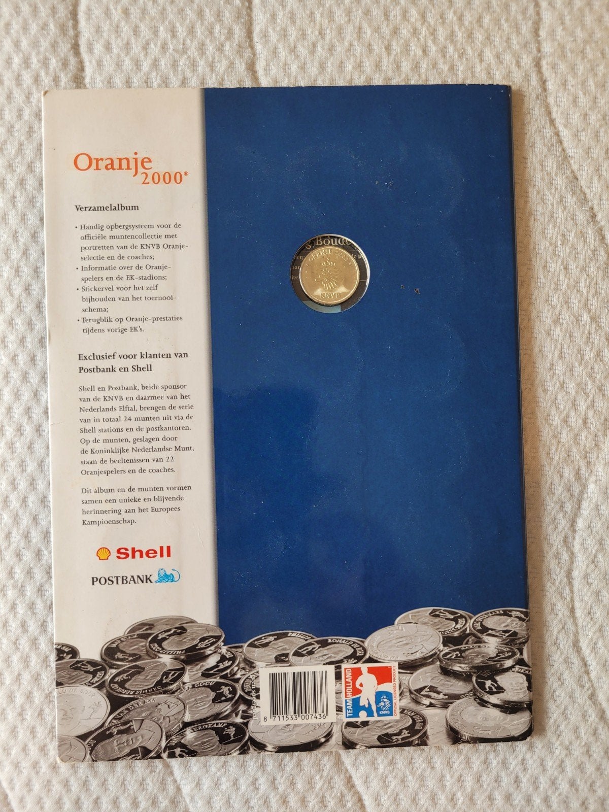 Oranje 2000 Verzamelalbum met munten, Ophalen of Verzenden, Verzamelmap