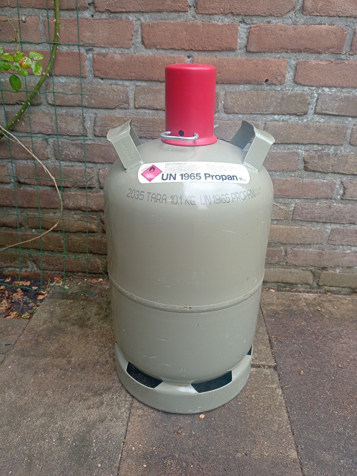 Gasfles (Duitsland), Ophalen, Zo goed als nieuw