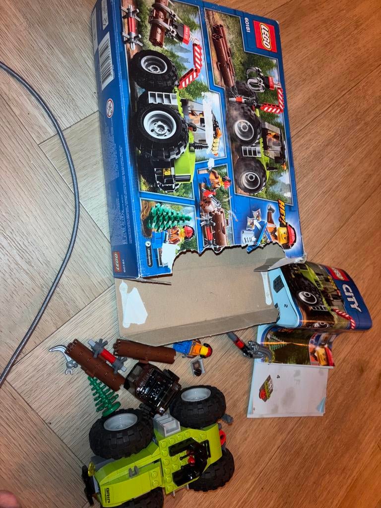 Te koop aangeboden: LEGO City 60181 Bostractor., Ophalen of Verzenden, Zo goed als nieuw