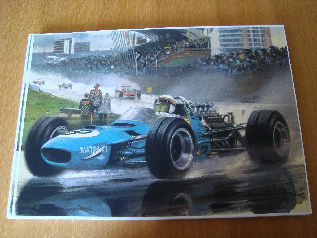 Race auto plaat 42-30 cm, Verzamelen, Ophalen of Verzenden, Nieuw, Auto's