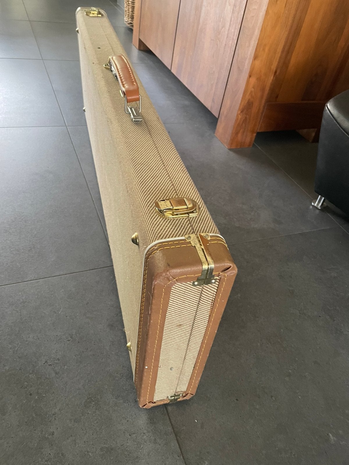 Bas koffer ( case) precision/ jazz bass, Ophalen of Verzenden, Gebruikt, Elektrische basgitaar