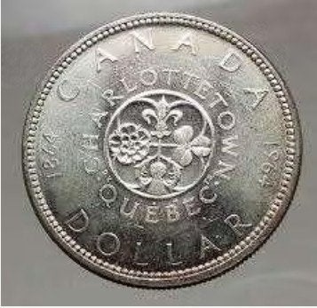 Canada - 1 Silver Dollar 1964, Verzenden, Noord-Amerika, Losse munt, Zilver