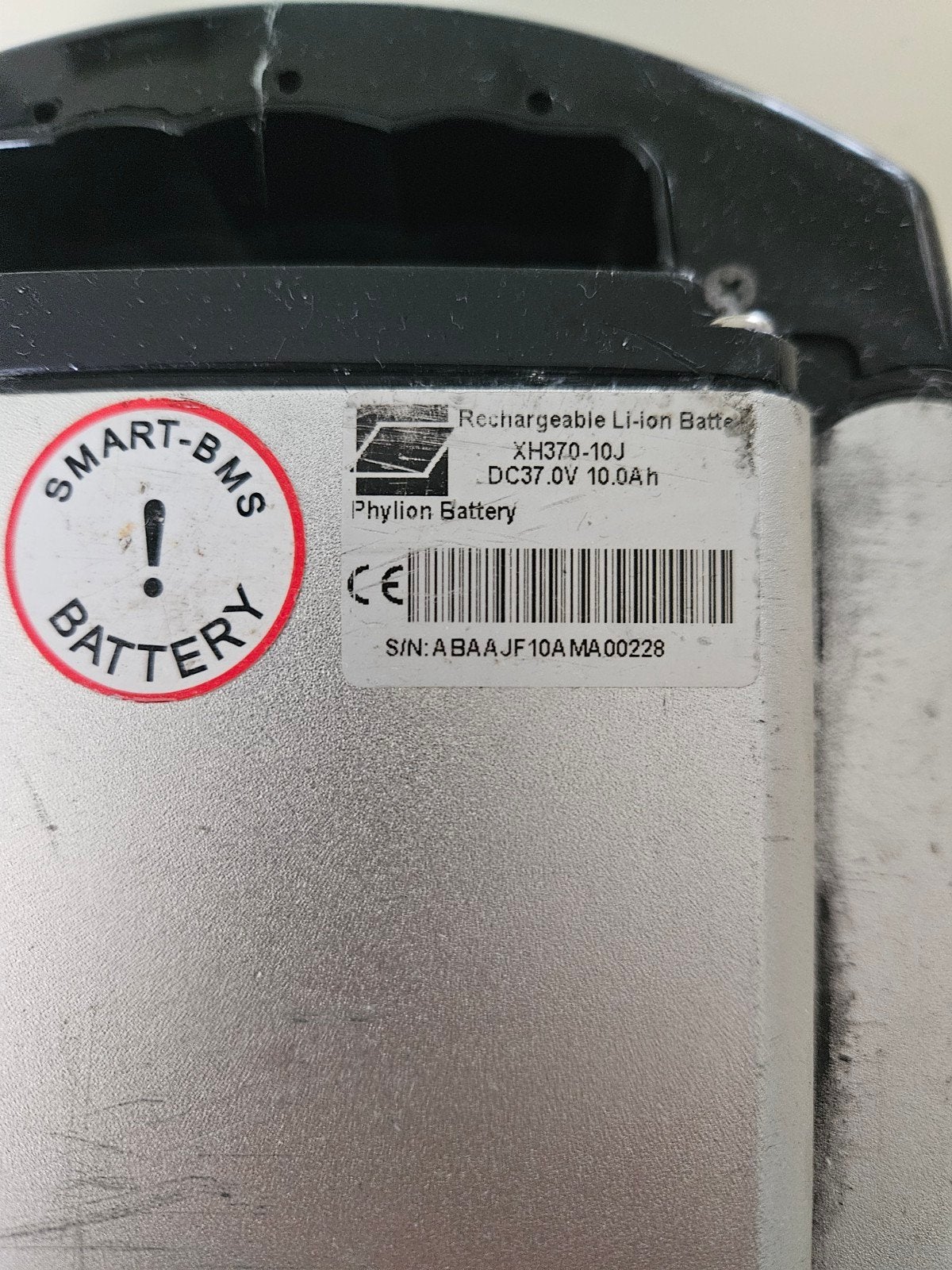 Phylion accu XH370-10J, Ophalen, Gebruikt