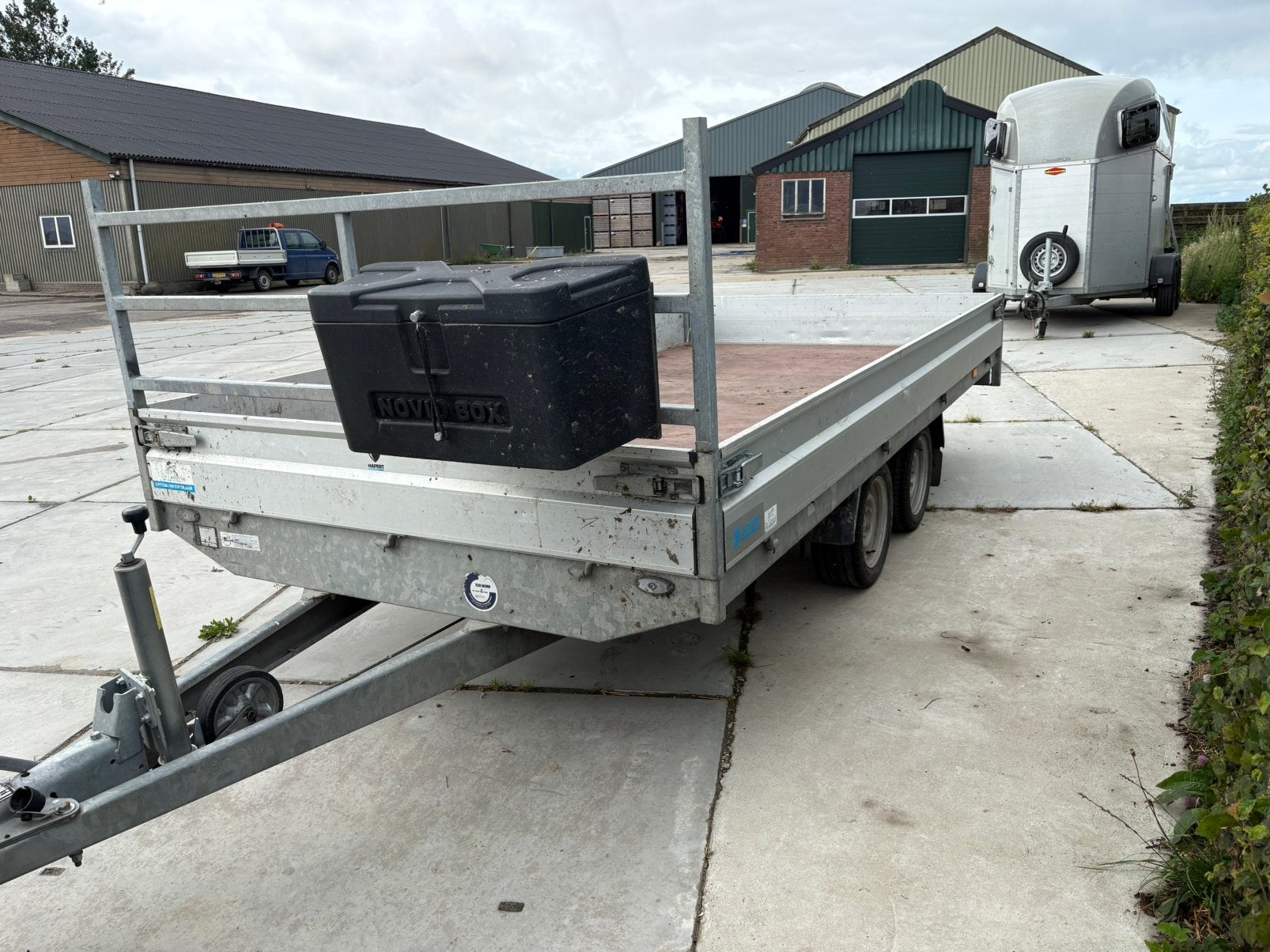 Hapert Azure aanhangwagen, Ophalen of Verzenden, Zo goed als nieuw, Aluminium, Overige typen