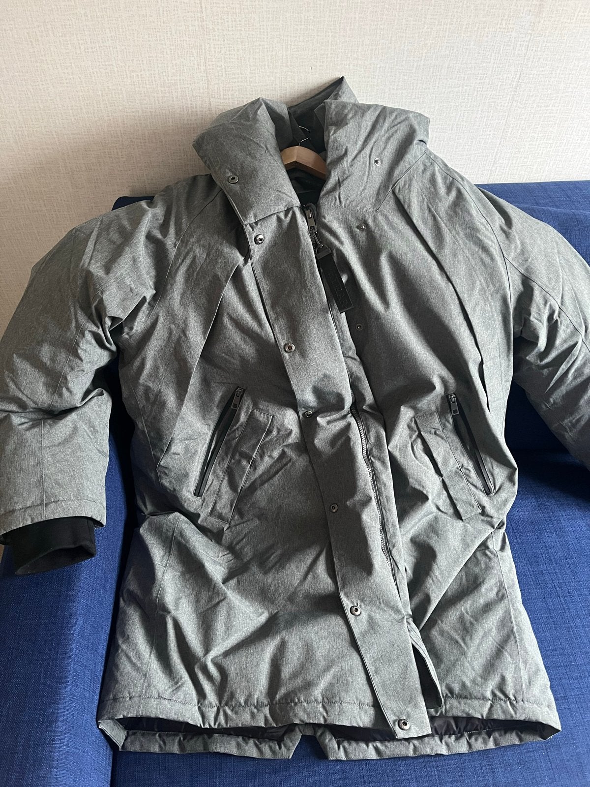 Ulla Popken Hydra Padded Jas - Maat 50-52, Ophalen, Zo goed als nieuw, Maat 46/48 (XL) of groter, Grijs