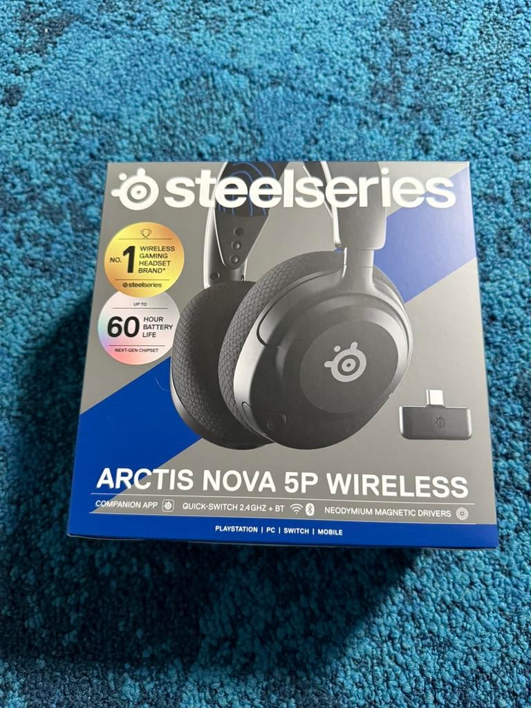 Steelseries PS5 Gaming headset Bluetooth, Ophalen, Nieuw, On-ear, Draadloos