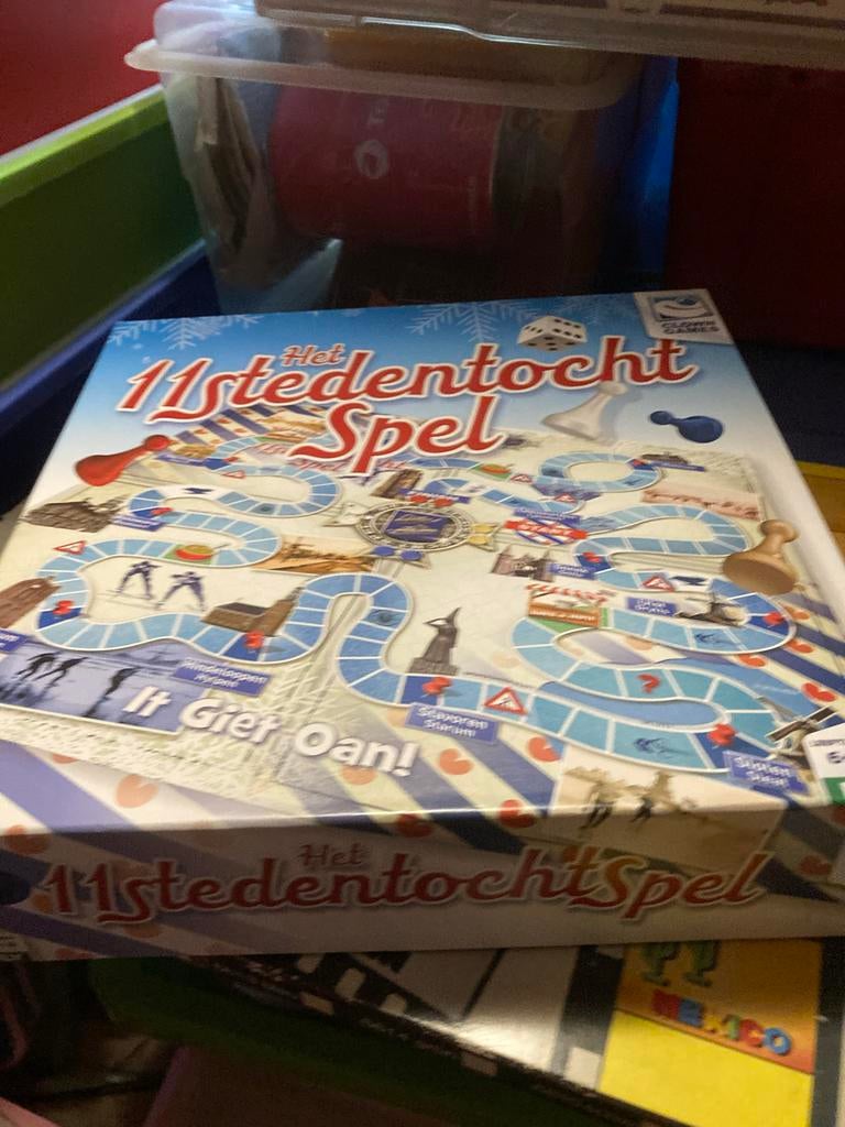 Het 11stedentocht Spel - Bordspel, Ophalen of Verzenden, Gebruikt
