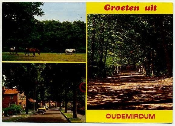 Groeten uit Oudemirdum, Verzamelen, Ansichtkaarten | Nederland, Ophalen of Verzenden, 1980 tot heden, Gelopen, Friesland