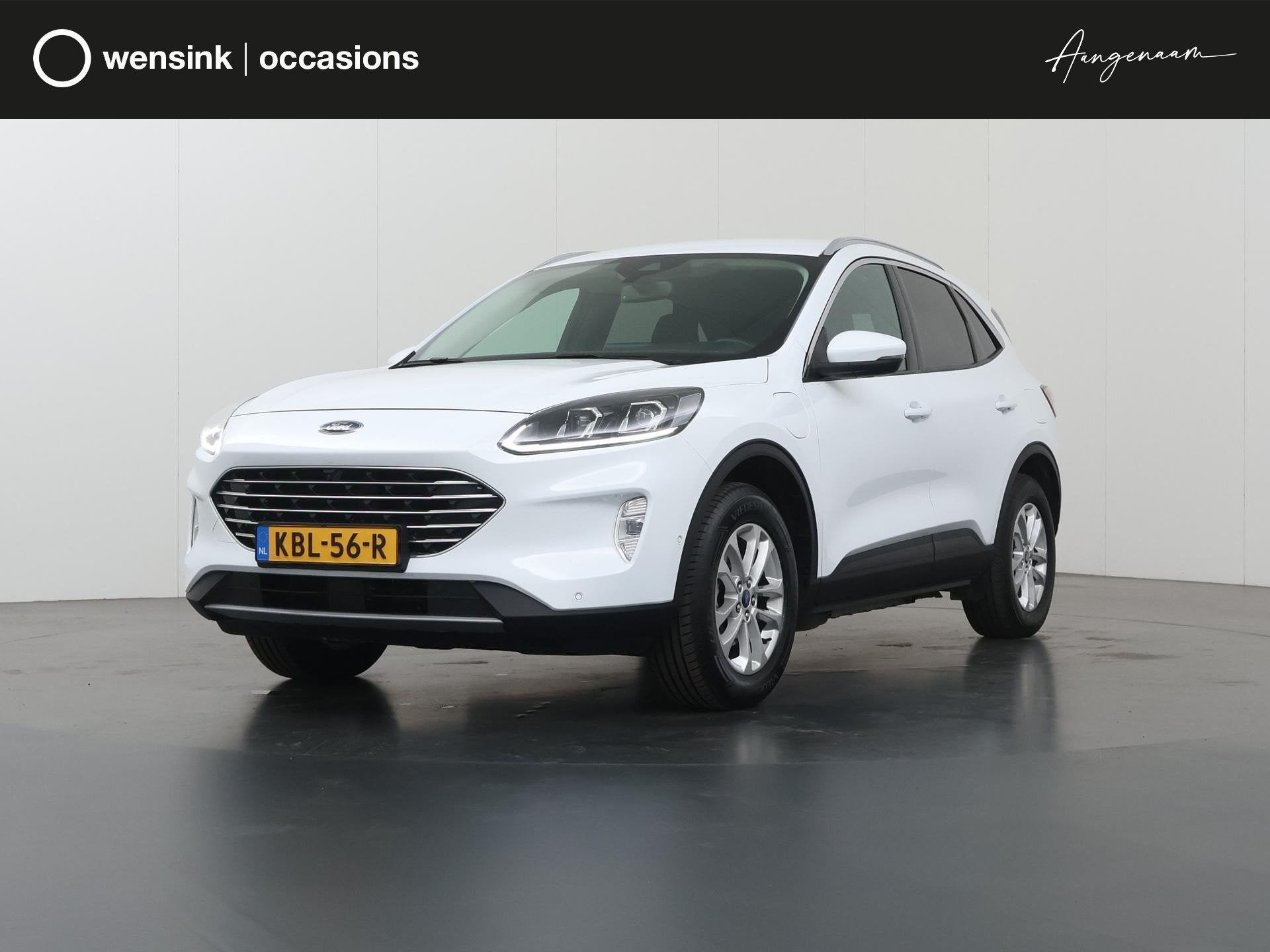 Ford Kuga 2.5 PHEV Titanium | SOH 97,1% | Winterpakket | HUD, Auto's, Gebruikt, Euro 6, 4 cilinders, Wit