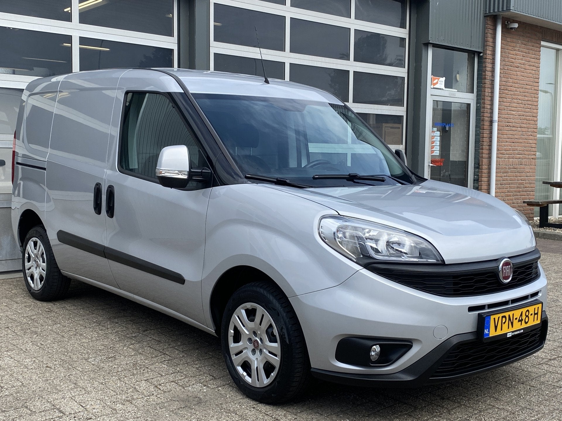 Fiat Doblò Cargo 1.3 MJ L1H1 SX Btw en Bpm vrij Airco Cruis, Voorwielaandrijving, Euro 5, Stof, Gebruikt