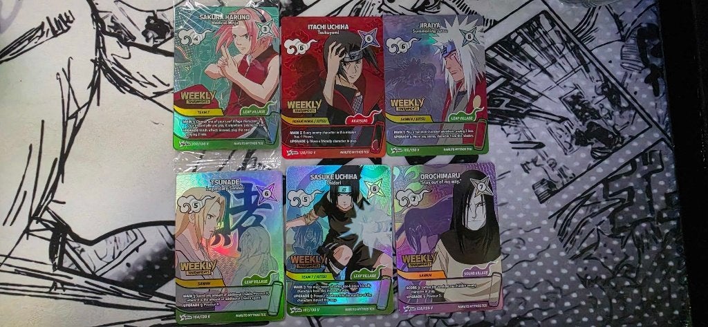Naruto promos, Ophalen of Verzenden