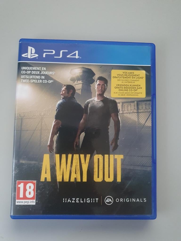 A Way Out, Avontuur en Actie, Vanaf 18 jaar, 2 spelers, Ophalen of Verzenden