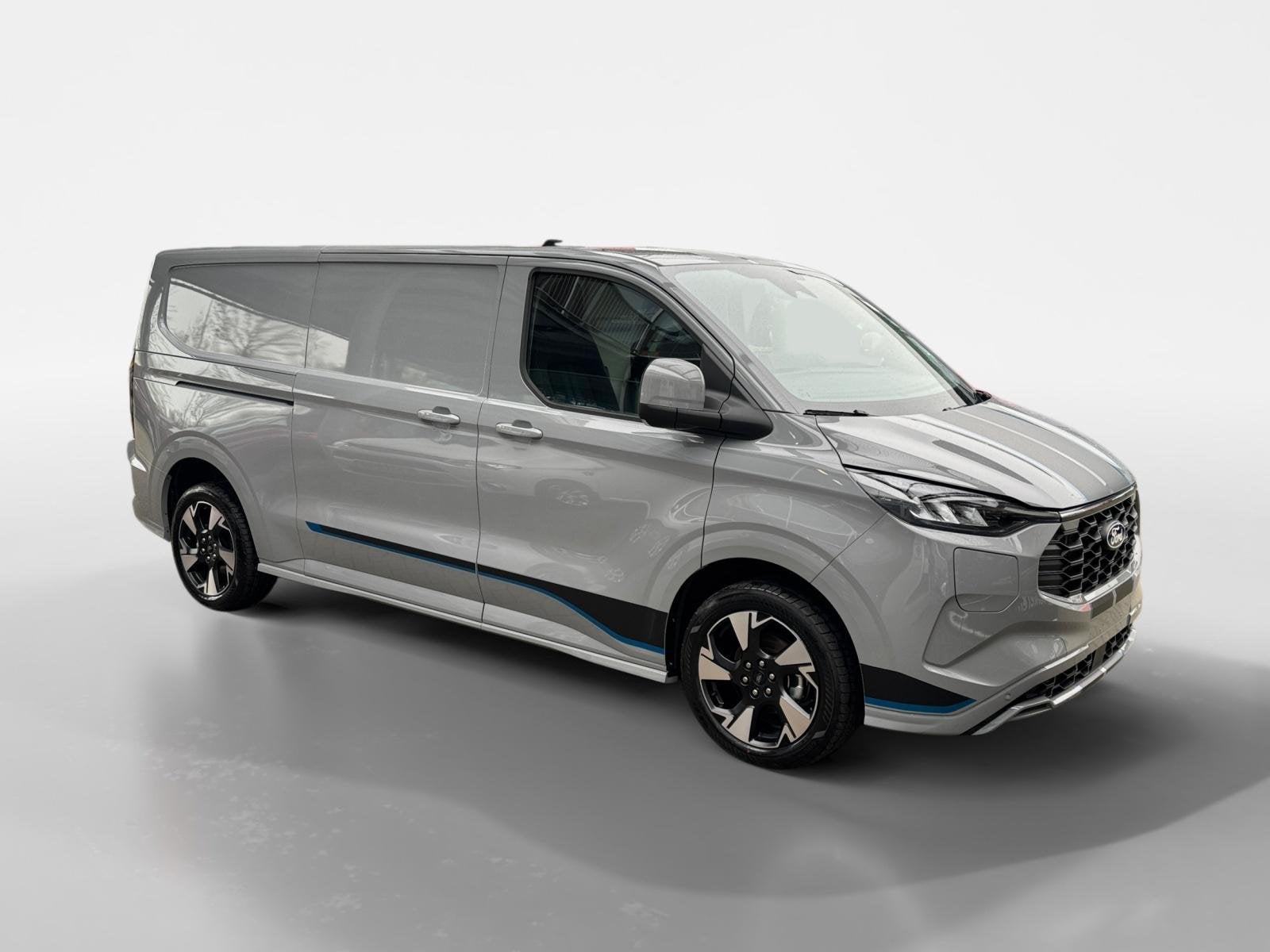 Ford Transit Custom 320 2.5 PHEV L2H1 Sport | Uit Voorraad L, Auto's, 12 maanden, 4 cilinders, Plug-in hybride, Bedrijf