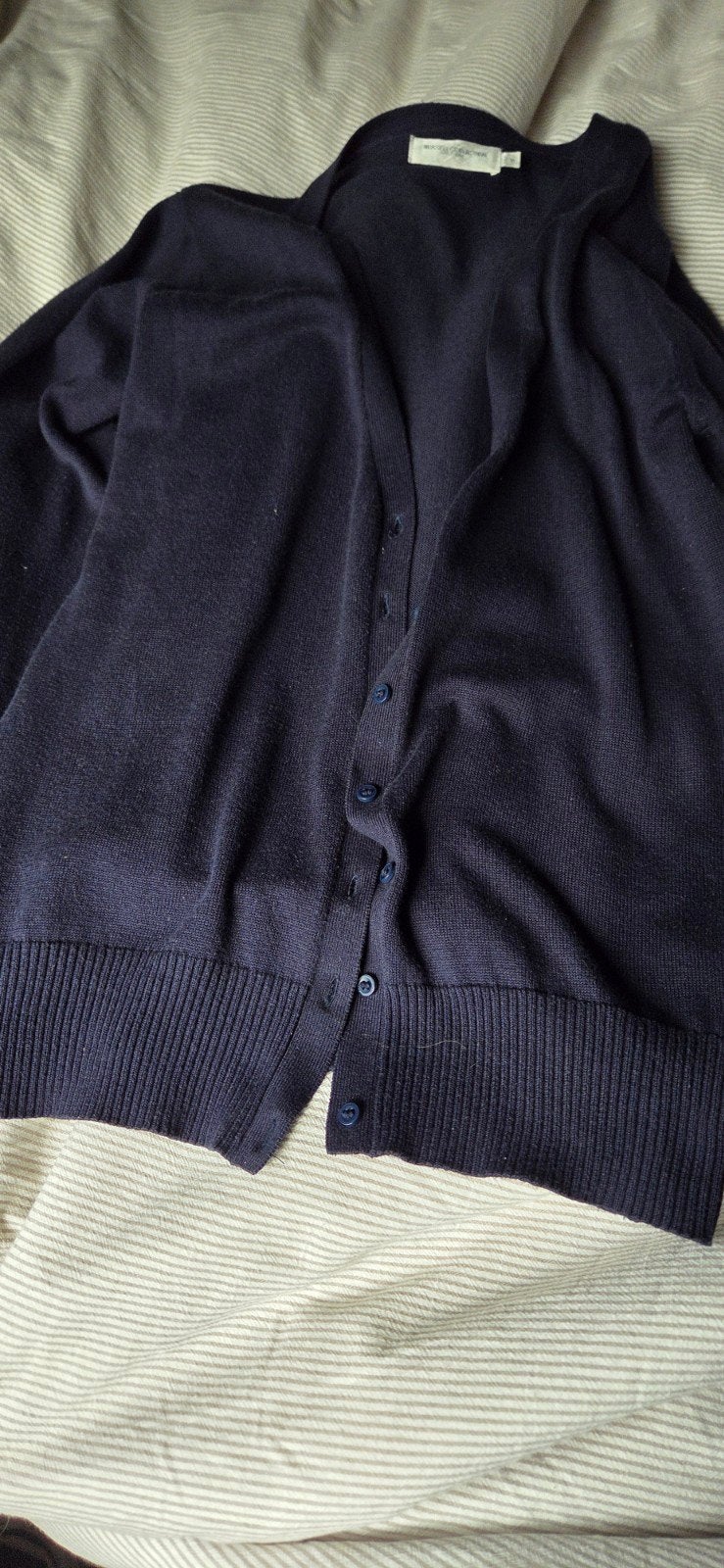 Donkerblauwe  vest - Maat M, Maat 38/40 (M), Blauw, Ophalen of Verzenden, Zo goed als nieuw