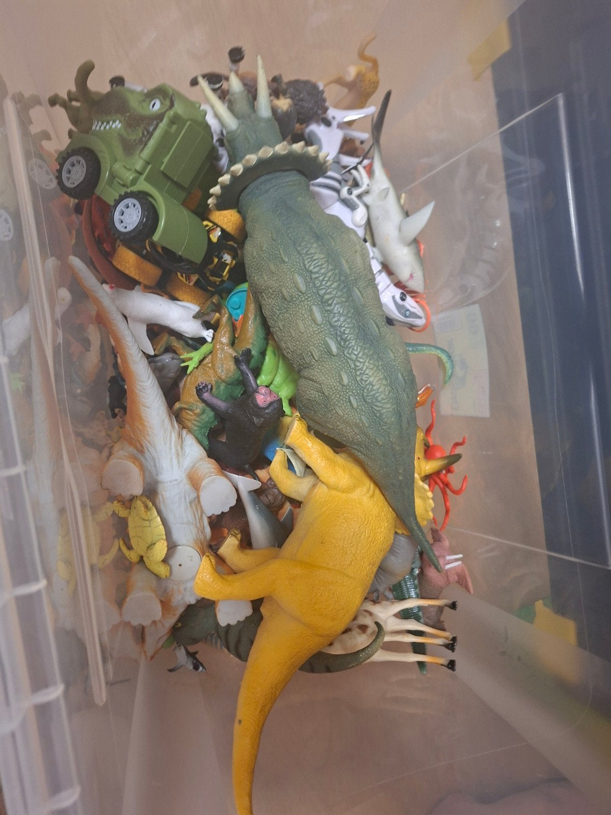 Grote verzameling speelgoed: dinosaurussen, direnr, Kinderen en Baby's, Ophalen, Gebruikt, Jongen of Meisje