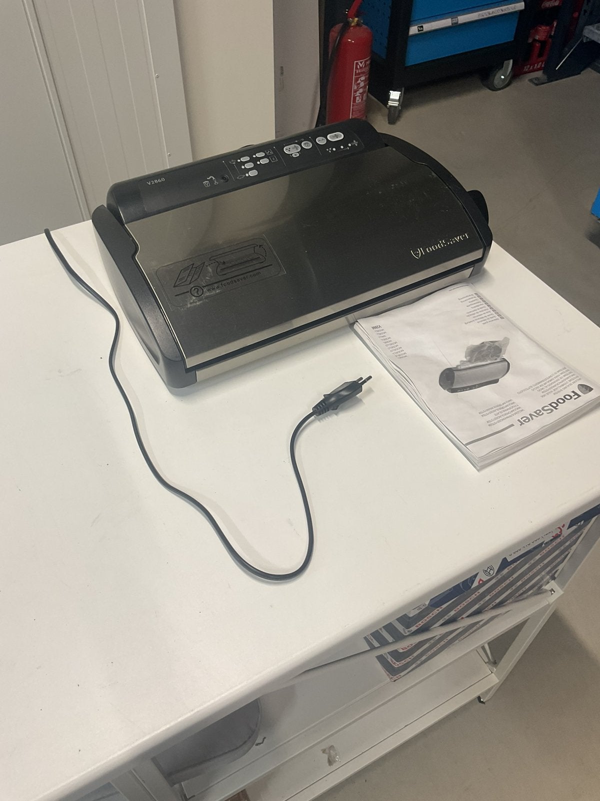 Foodsaver vacuümeer machine als nieuw, Ophalen, Zo goed als nieuw
