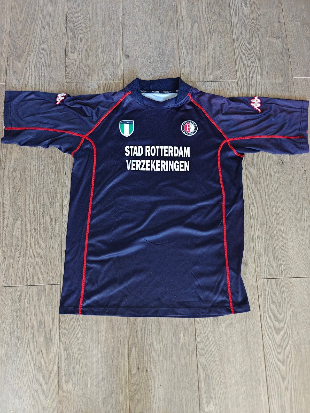 Prachtig Feyenoord Europese 3e shirt, Ophalen of Verzenden, Zo goed als nieuw, Feyenoord, Shirt