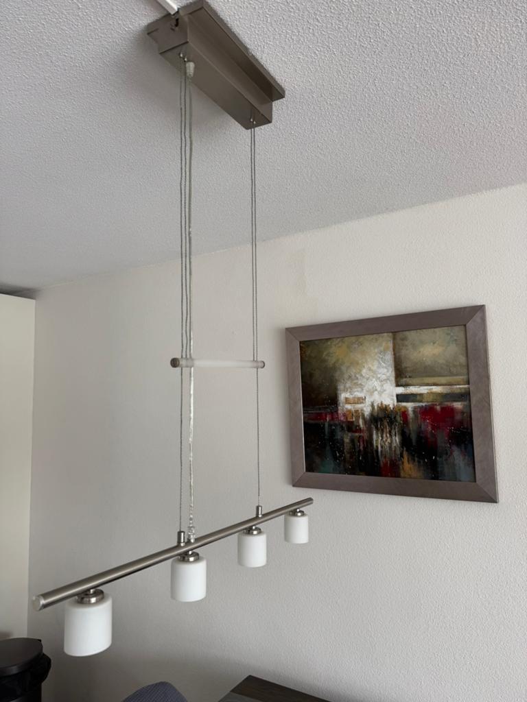 Hanglamp, Ophalen, Gebruikt, Metaal, 75 cm of meer