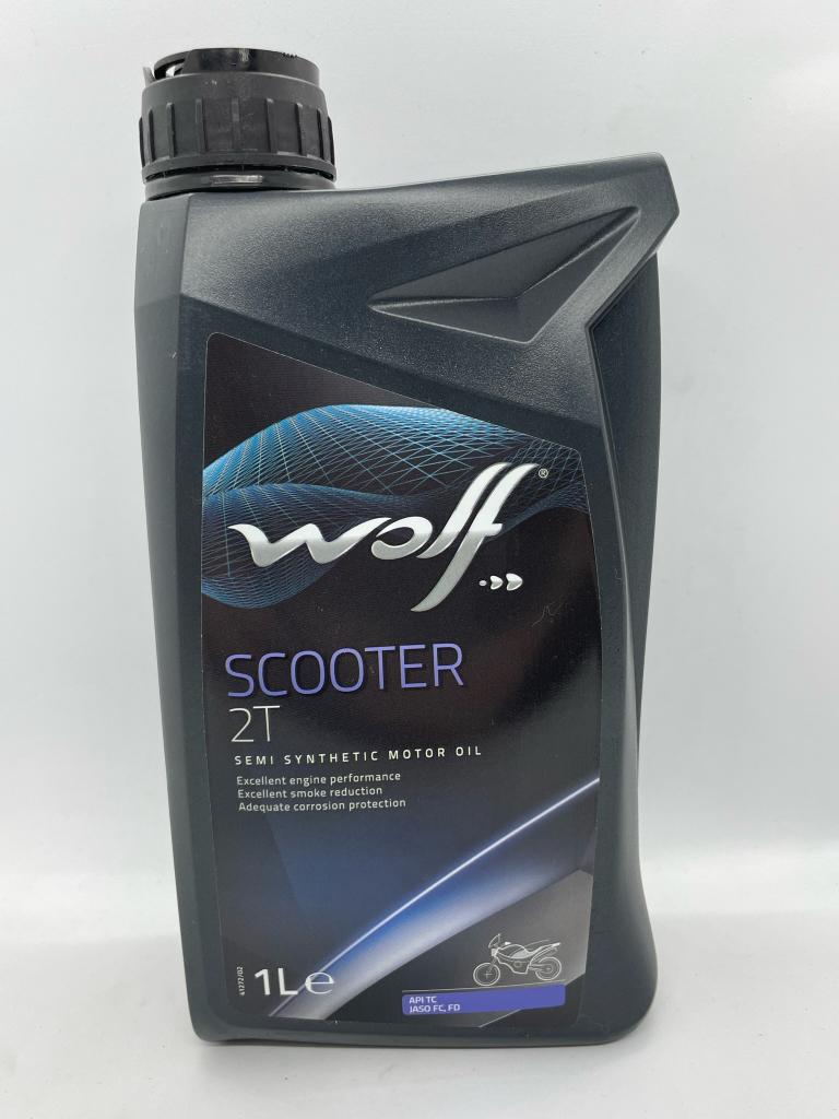 2T Scooter & motor Olie, Semi- of Volsynthetisch, Wolf 1 ltr, Fietsen en Brommers, Ophalen of Verzenden, Nieuw, Overige typen