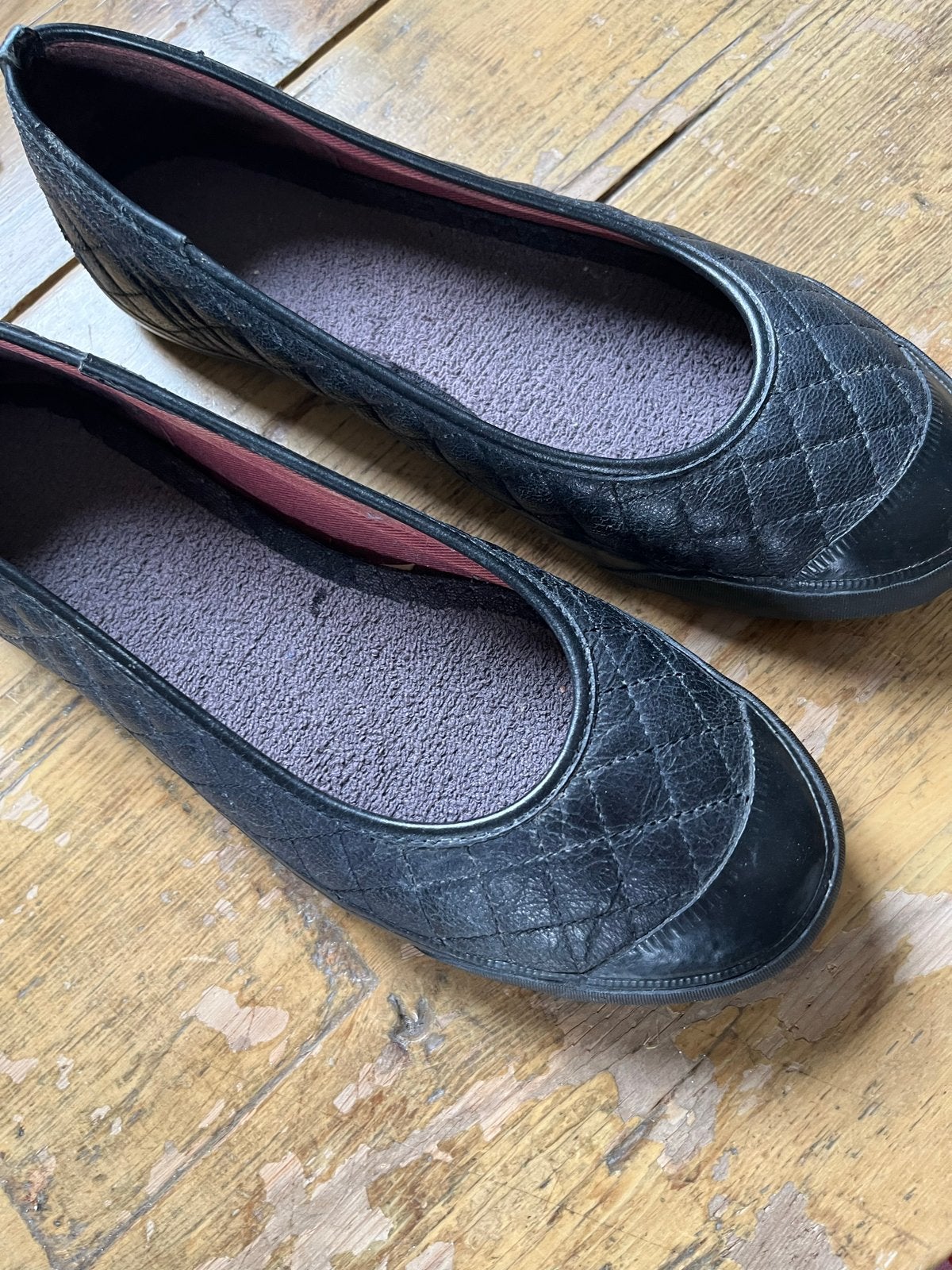 Donkerblauwe Tommy Hilfiger Ballerina's - Maat 41, Blauw, Gedragen, Ballerina's, Ophalen of Verzenden