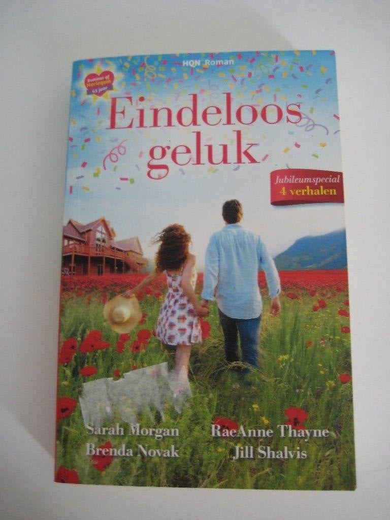 HQN Jubileumspecial Eindeloos Geluk 4 verhalen in 1 boek, Boeken, Gelezen, Sarah Morgan, Ophalen of Verzenden, Amerika