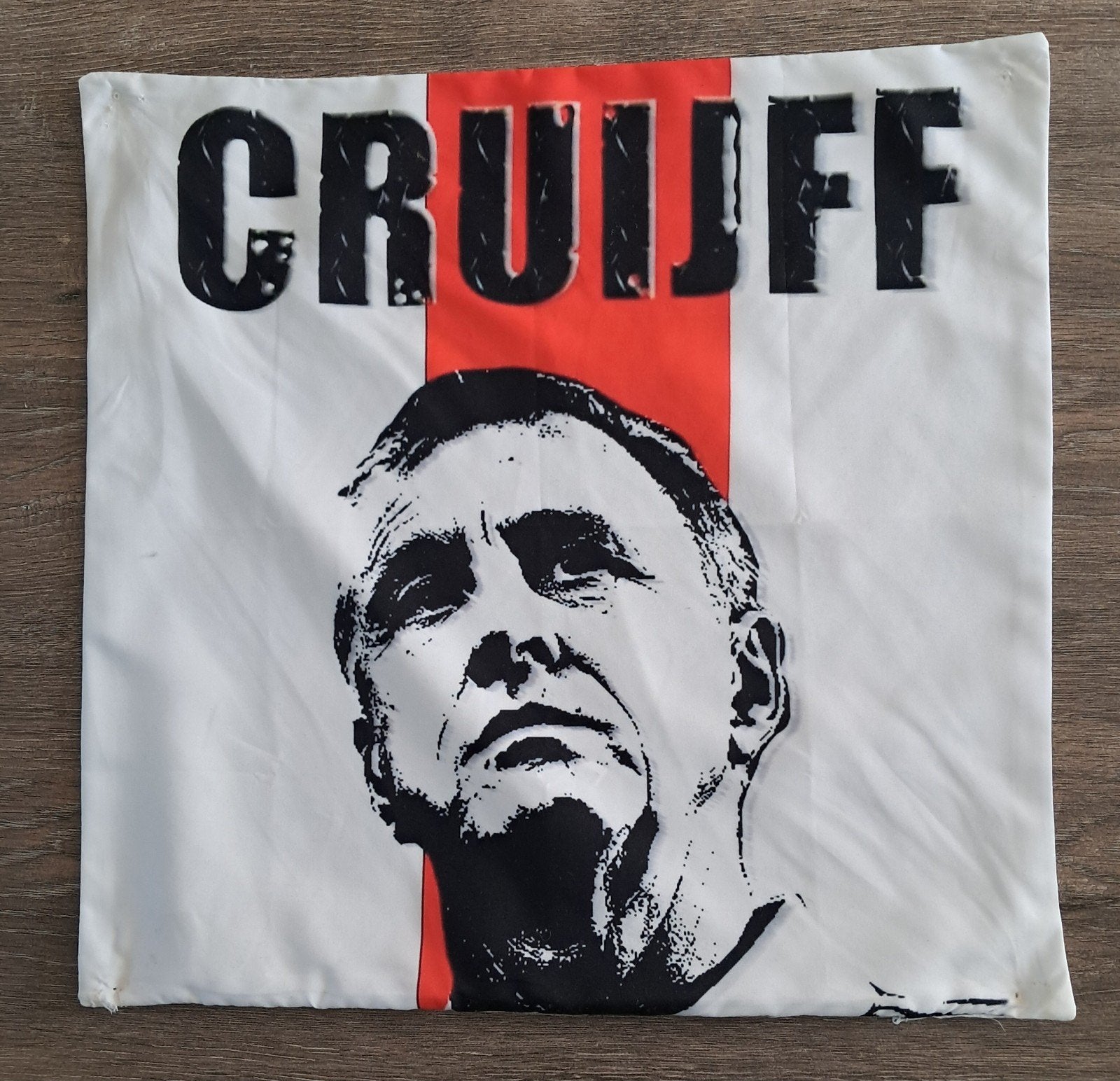 Kussensloop Cruijff 35x35 cm, Ophalen of Verzenden, Gebruikt, Ajax
