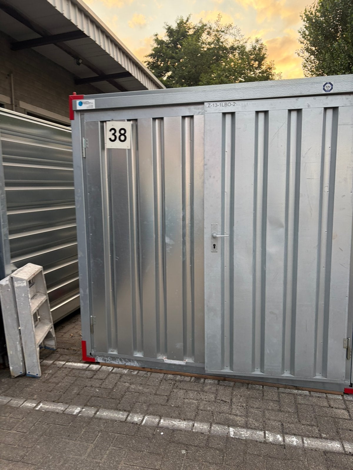 !!!Demontabele container!!!, Ophalen, Zo goed als nieuw, Metaal, Containerberging