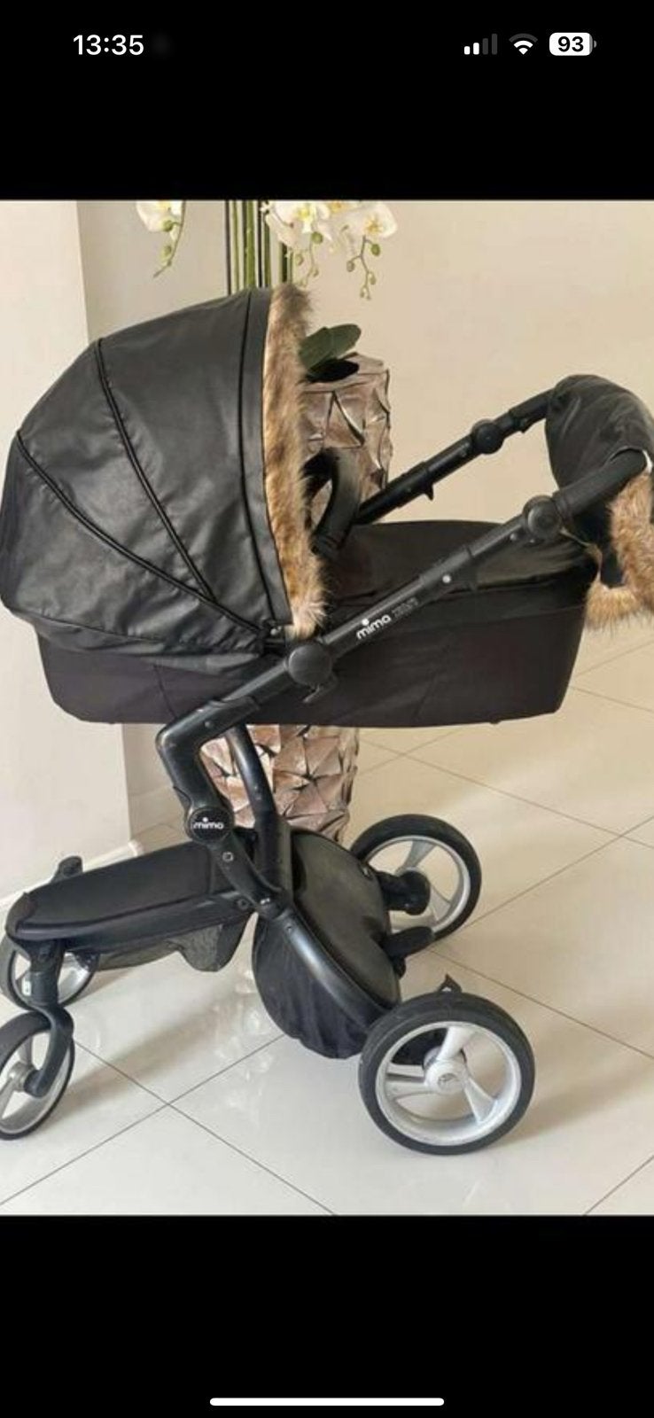 Kinderwagen mima, Kinderen en Baby's, Ophalen of Verzenden, Zo goed als nieuw