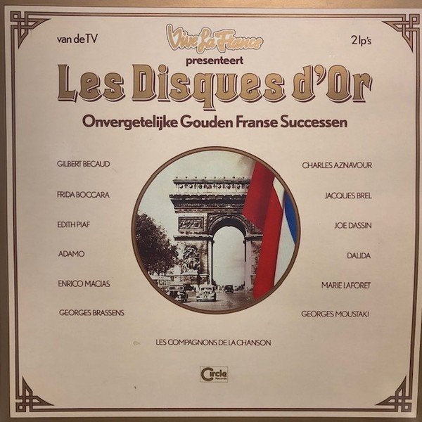 2-LP - Les Disques D'or, Inclusief binnenhoes, Ophalen of Verzenden, Zo goed als nieuw, 12 inch