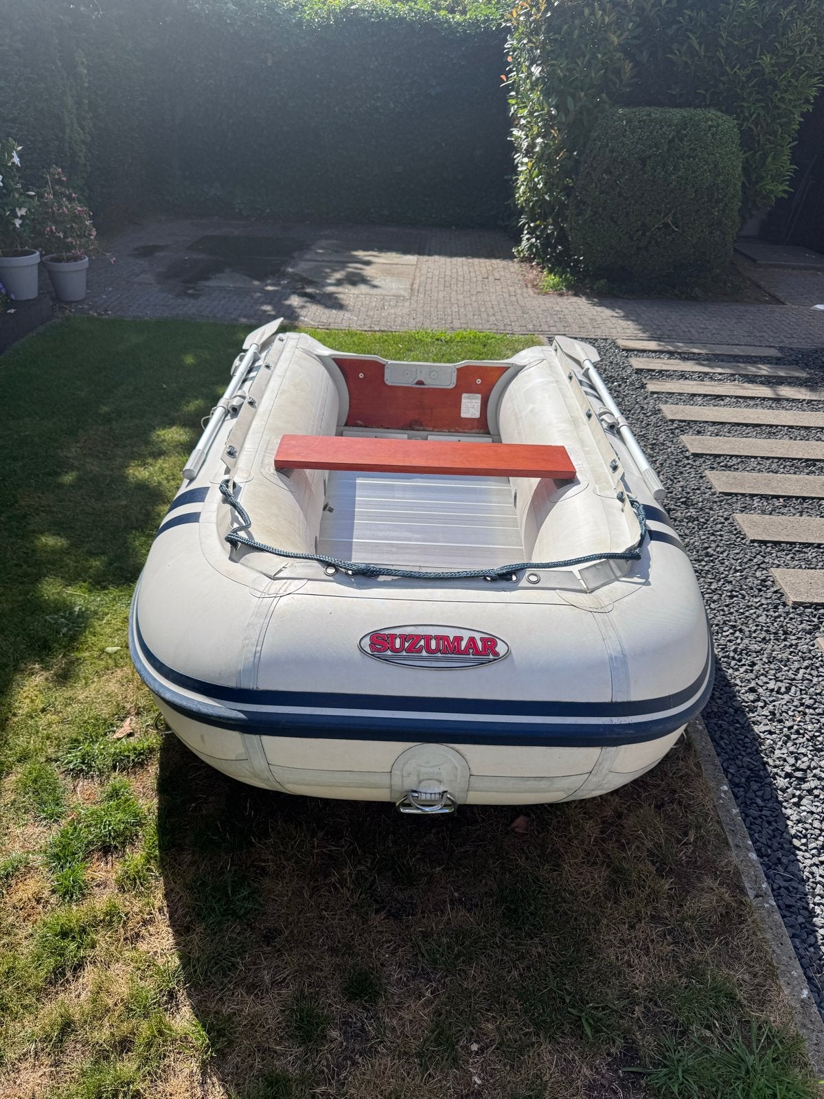 Suzumar MX-290/0AL (DS-290) rubberboot met pomp, Watersport en Boten, Ophalen of Verzenden, Gebruikt