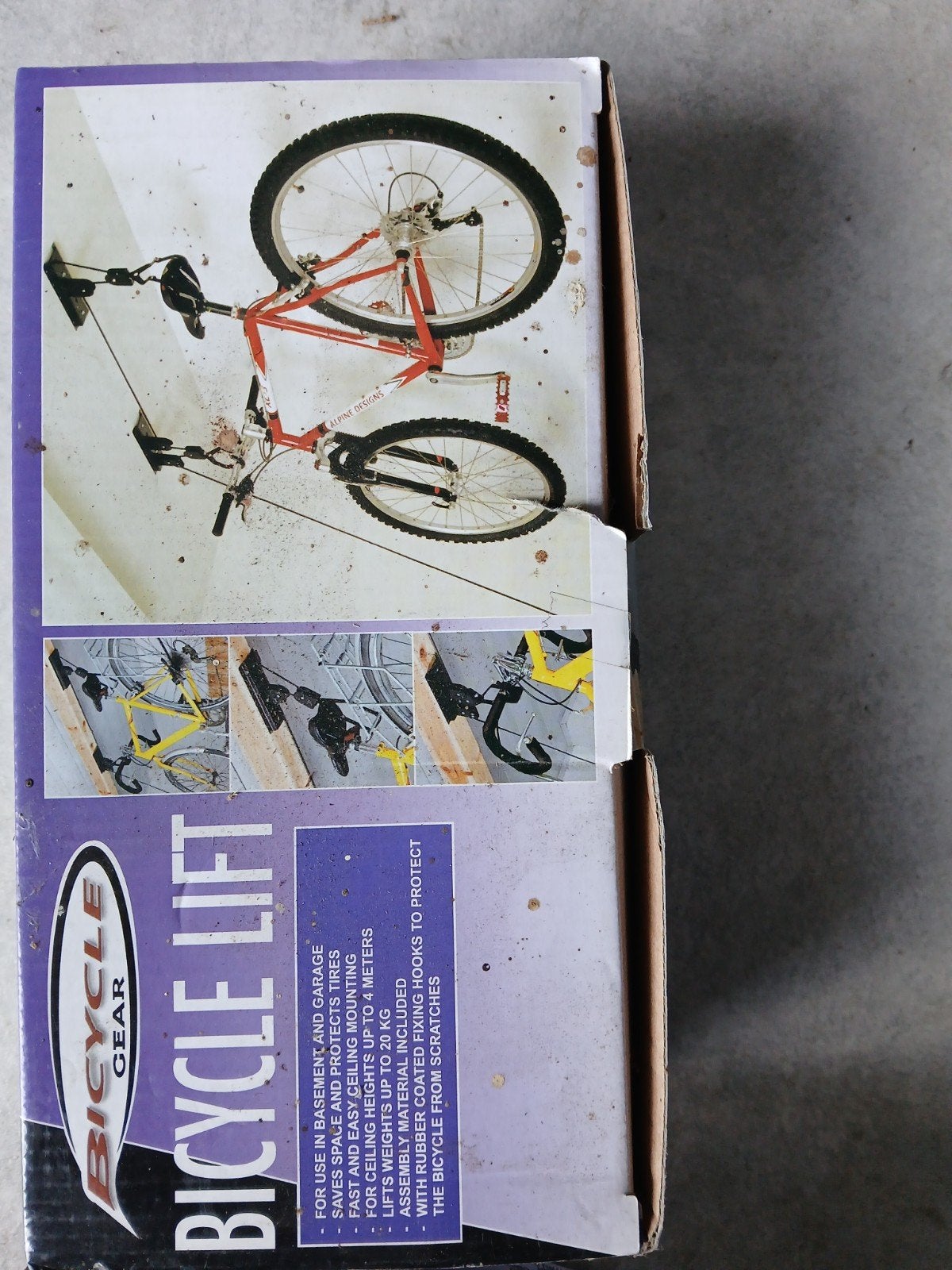 2x Fiets ophangsysteem - Plafondlift voor fietsen, Ophalen of Verzenden, Nieuw