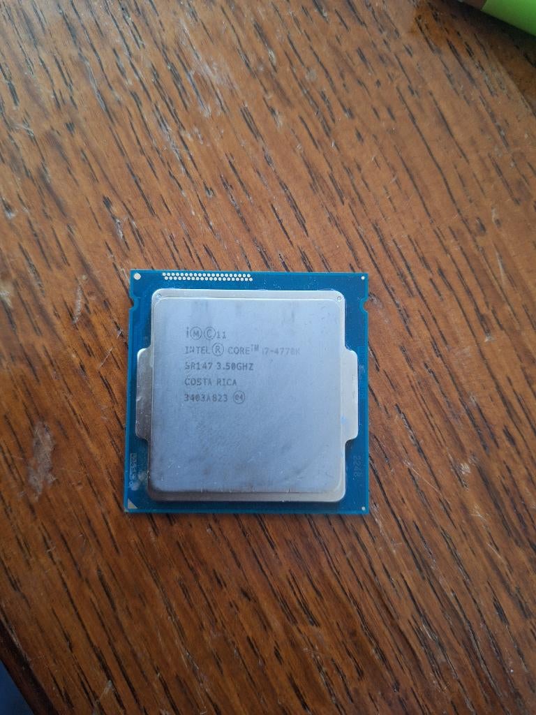 I7 4770K. 3.50ghz 1150 socket, Computers en Software, Processors, Ophalen of Verzenden, Zo goed als nieuw, LGA 1150, Intel Core i7