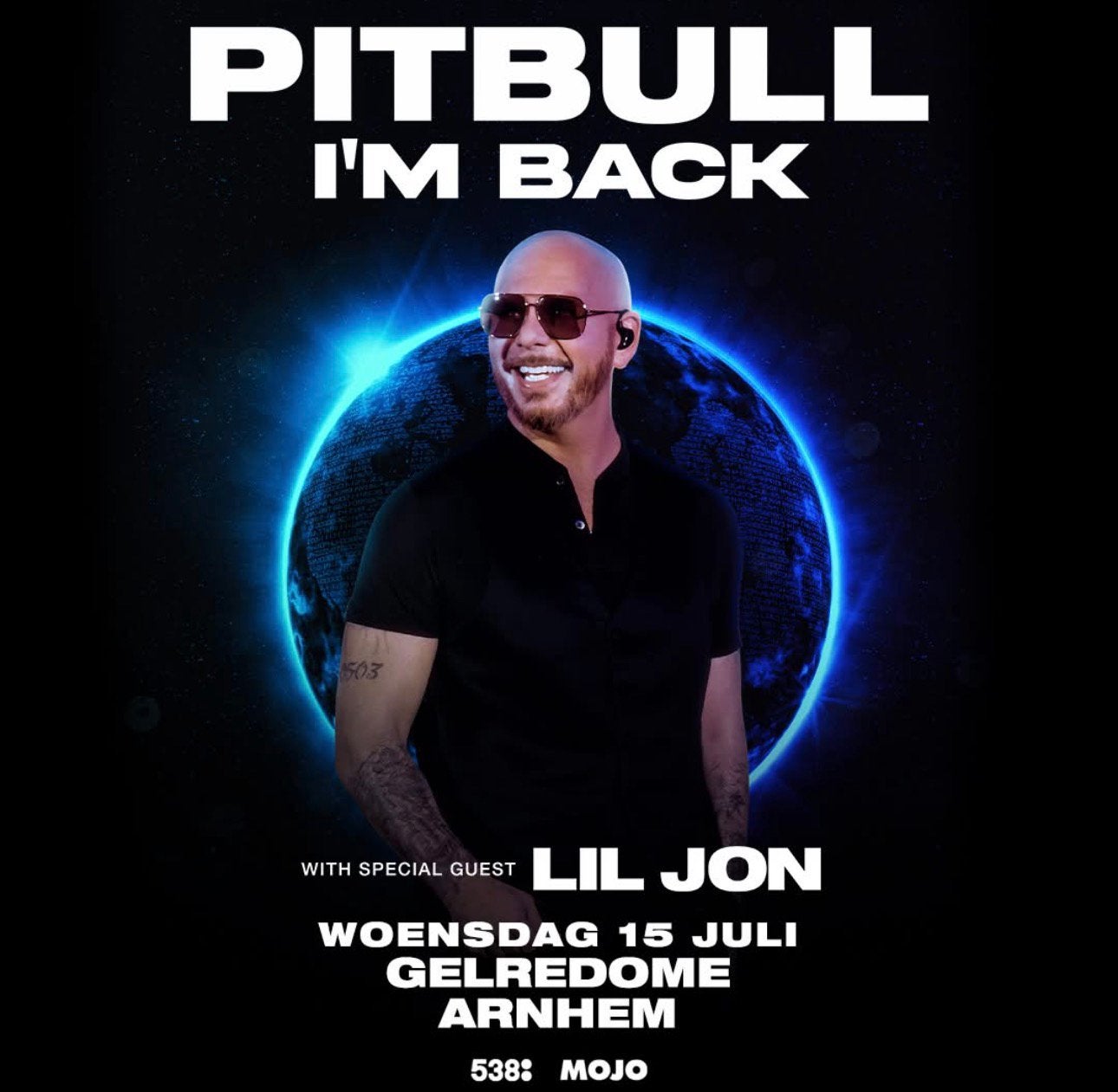 Pitbull Lil jon I’m Back! GelreDome Arnhem Premium zitplaats, Tickets en Kaartjes, Drie personen of meer