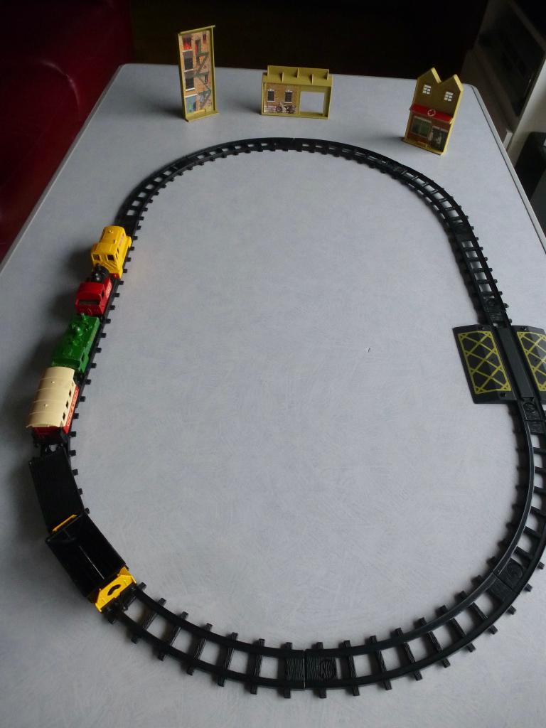 Matchbox Lesney trein met rails, Overige merken, Wisselstroom, Overige typen, Ophalen of Verzenden