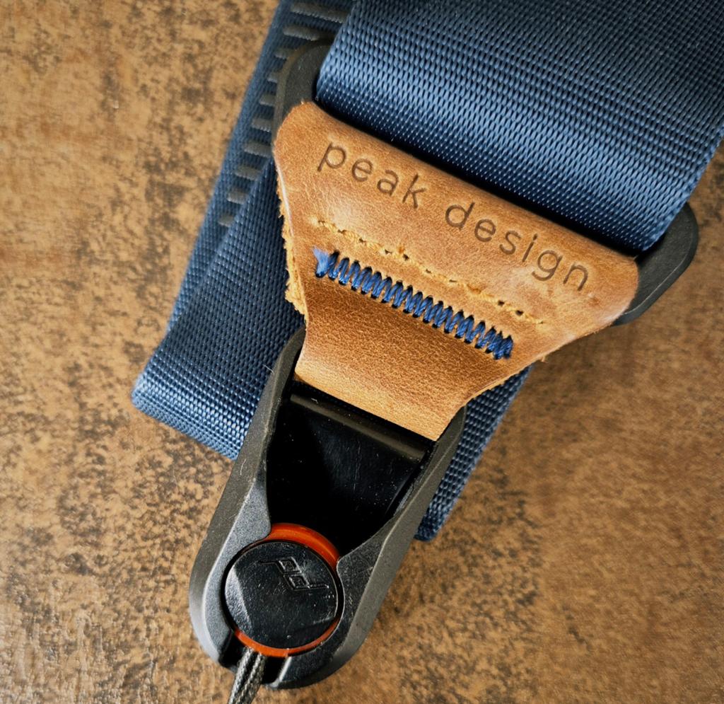 Peak Design Slide camerariem - Blauw (weinig gebruikt), Ophalen of Verzenden