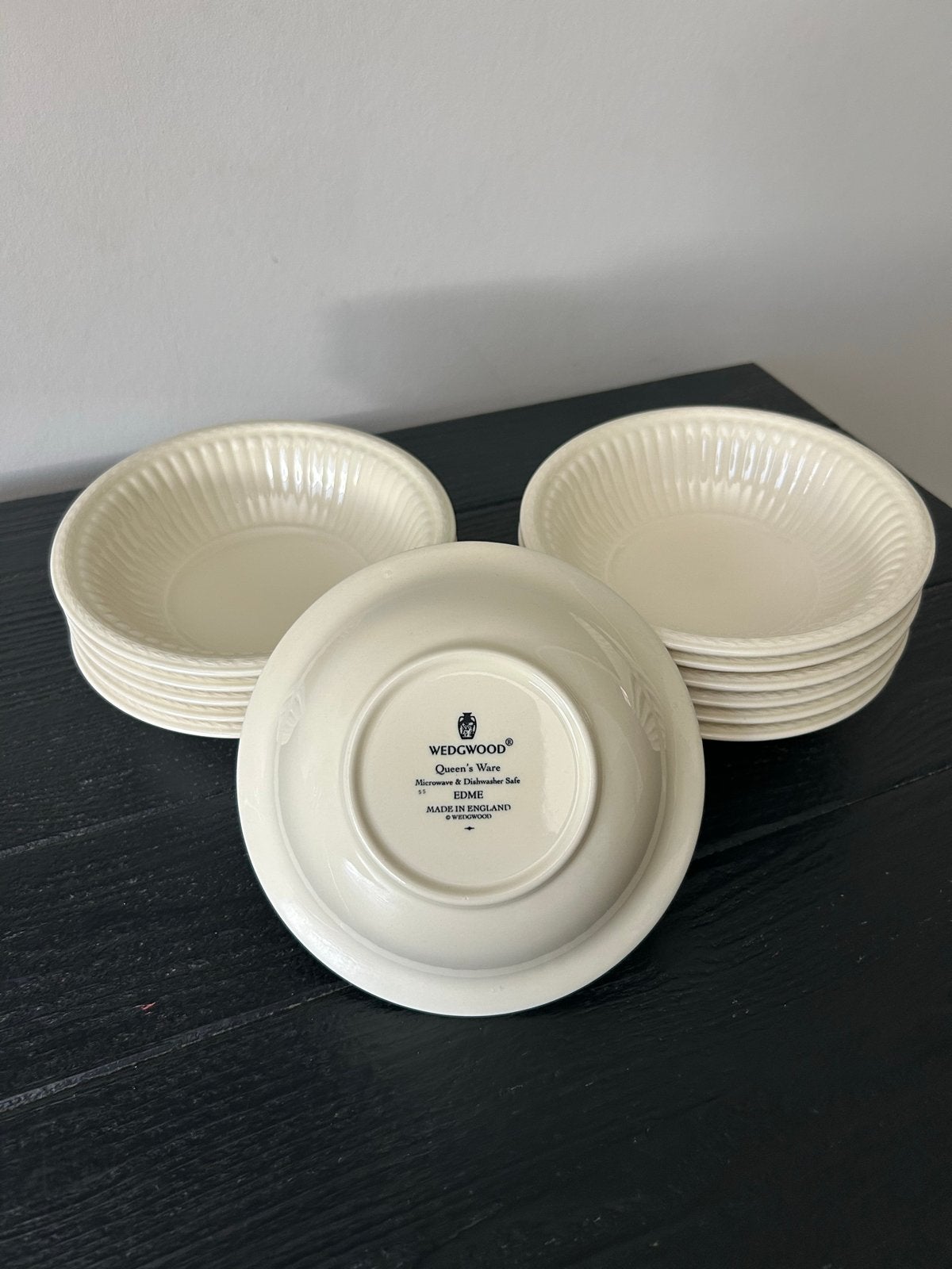 Wedgwood Edme Dessertschaaltjes 16 cm - 4 stuks, Ophalen
