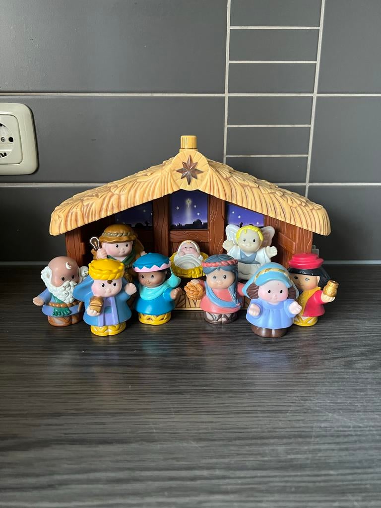 Fisher price kerststal, Ophalen, Gebruikt, Speelset
