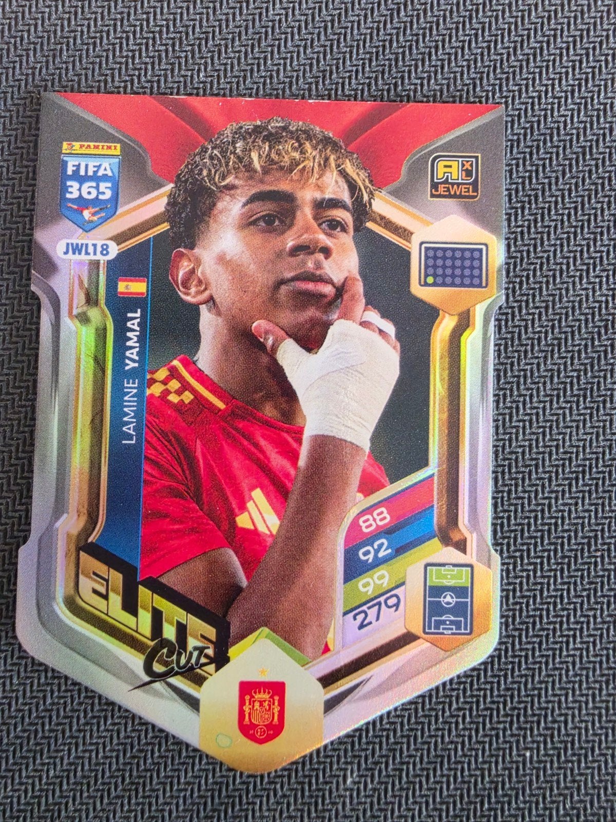 Panini FIFA 365 2024 Lamine Yamal, Verzamelen, Sportartikelen en Voetbal, Ophalen of Verzenden, Zo goed als nieuw, Buitenlandse clubs