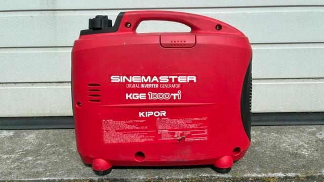 Inverter generator - Sinemaster - KGE1000Ti, Ophalen of Verzenden, Zo goed als nieuw