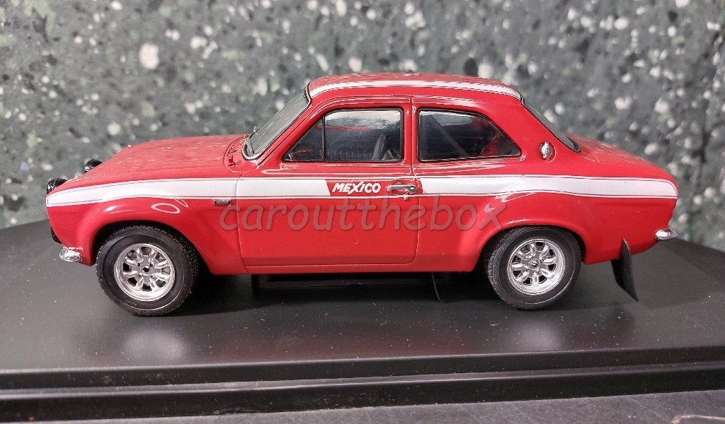 Ford Escort MKI RS 1600 rood 1/24 Whitebox WB090, Verzenden, Nieuw, Auto