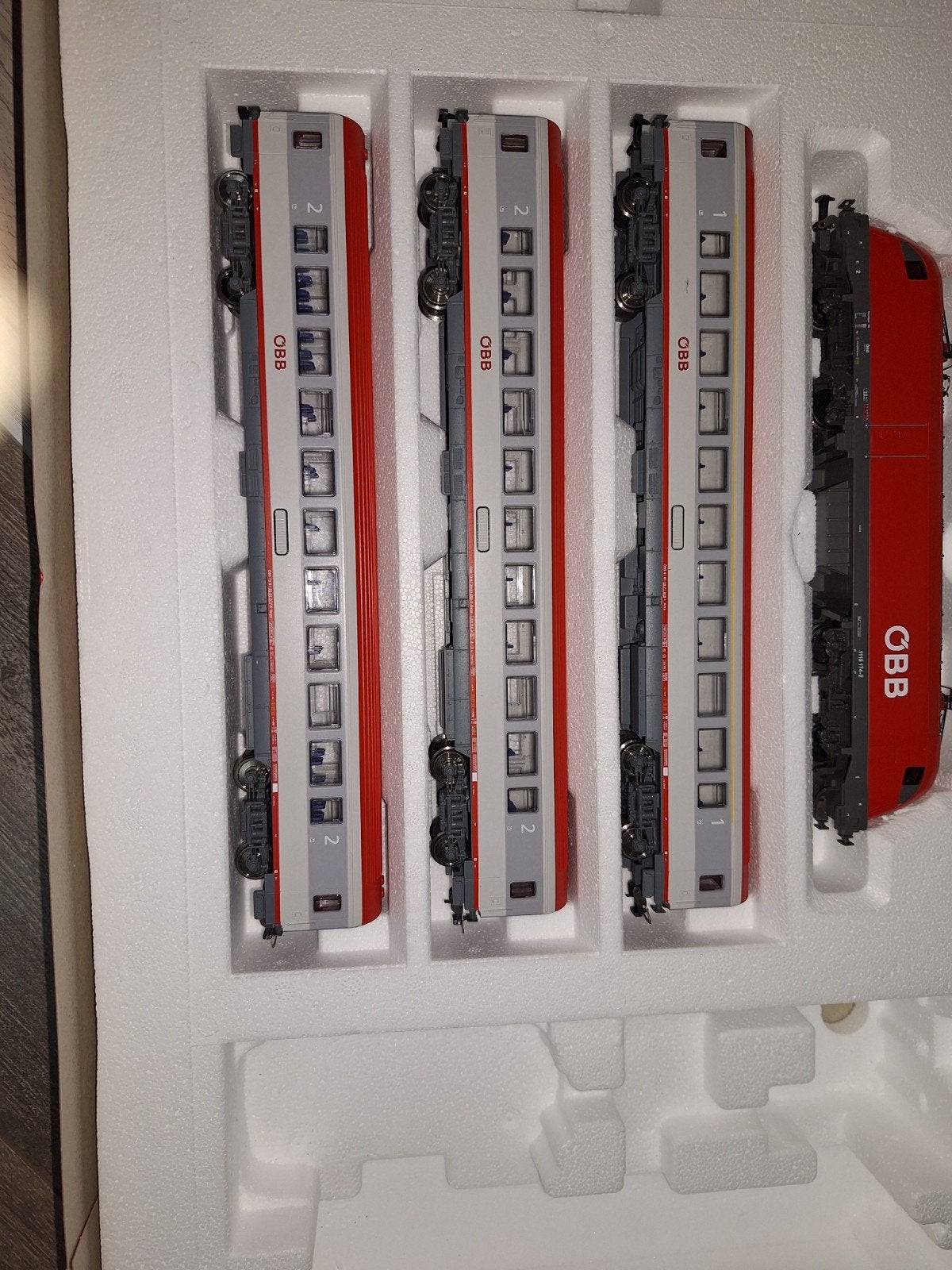 Piko Digitale Treinset met 3 Rijtuigwagens HO, Hobby en Vrije tijd, Ophalen of Verzenden, Zo goed als nieuw, Treinset, Piko