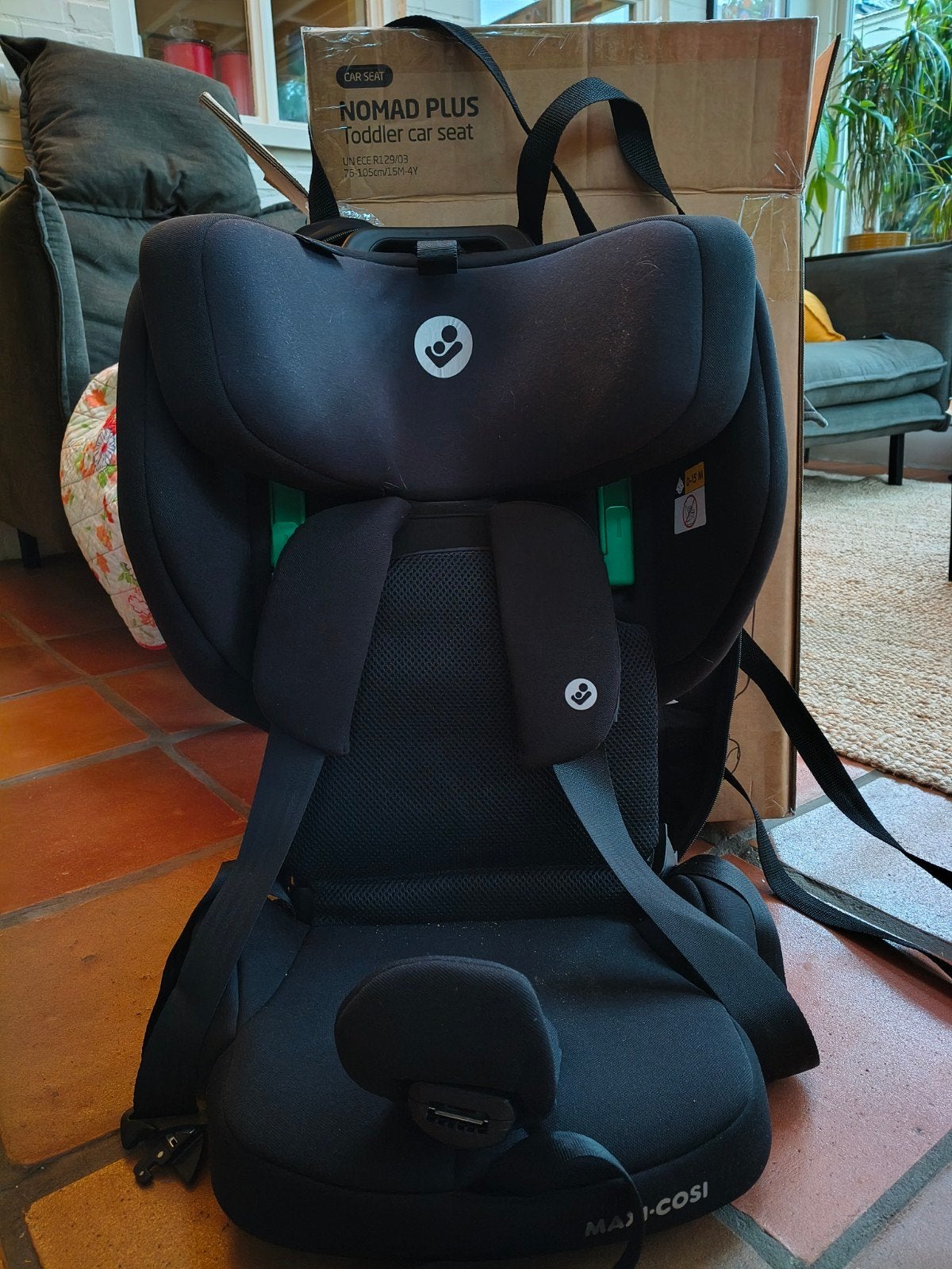 Zgan! Maxi Cosi Nomad Plus, ideale opvouwbare kinderstoel!, Kinderen en Baby's, Autogordel, 9 t/m 18 kg, Ophalen of Verzenden